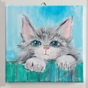 poes schilderij